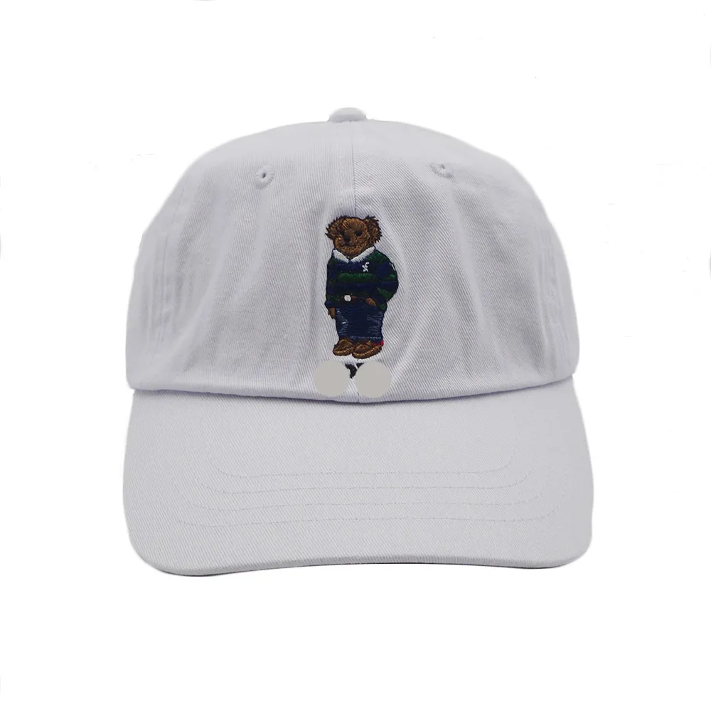 2024 Ball Caps Classic Polo Baseball Capuche Bleu Et Green Stripe Pull Broderie Brodemery Extérieur Nouveau Avec Tag Ralphe Laur