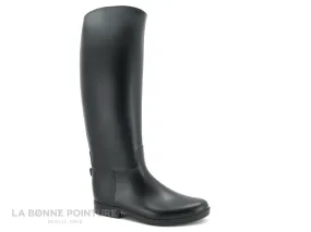 Achat chaussures ZERO faute Femme Botte Pluie Neige, vente Bottes Cavaliere noir