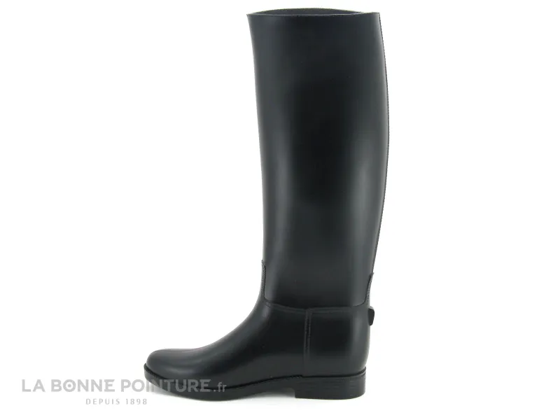 Achat chaussures ZERO faute Femme Botte Pluie Neige, vente Bottes Cavaliere noir