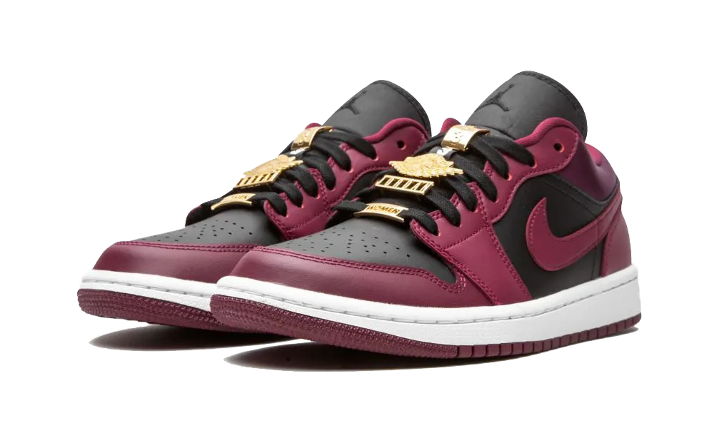 Air Jordan 1 Low Dark Beetroot Black