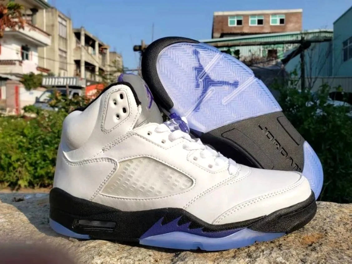 Baskets Air Jordan 5 Retro Dark Concord