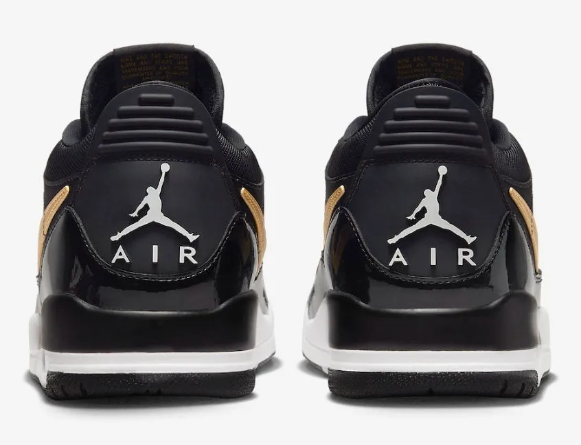 Baskets air Jordan Legacy 312 Low Black Metallic Gold