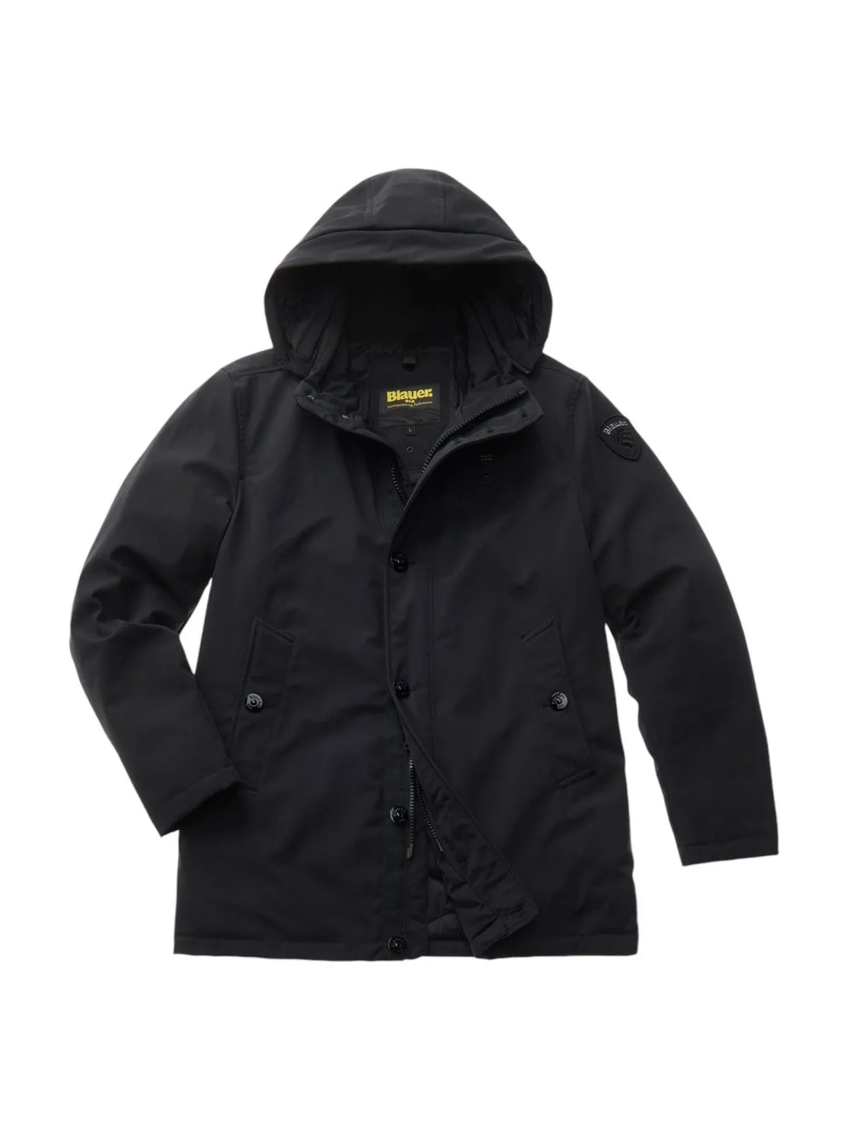 BLAUER parka Uomo CHESTER 24WBLUK03035 005480 999 Nero