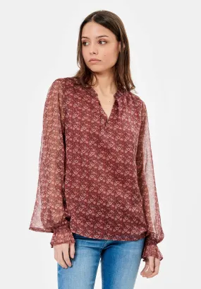 Blouse fleurie Femme  BEABE Floaop