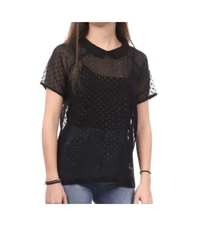 Blouse Noir Femme Teddy Smith Tobbya