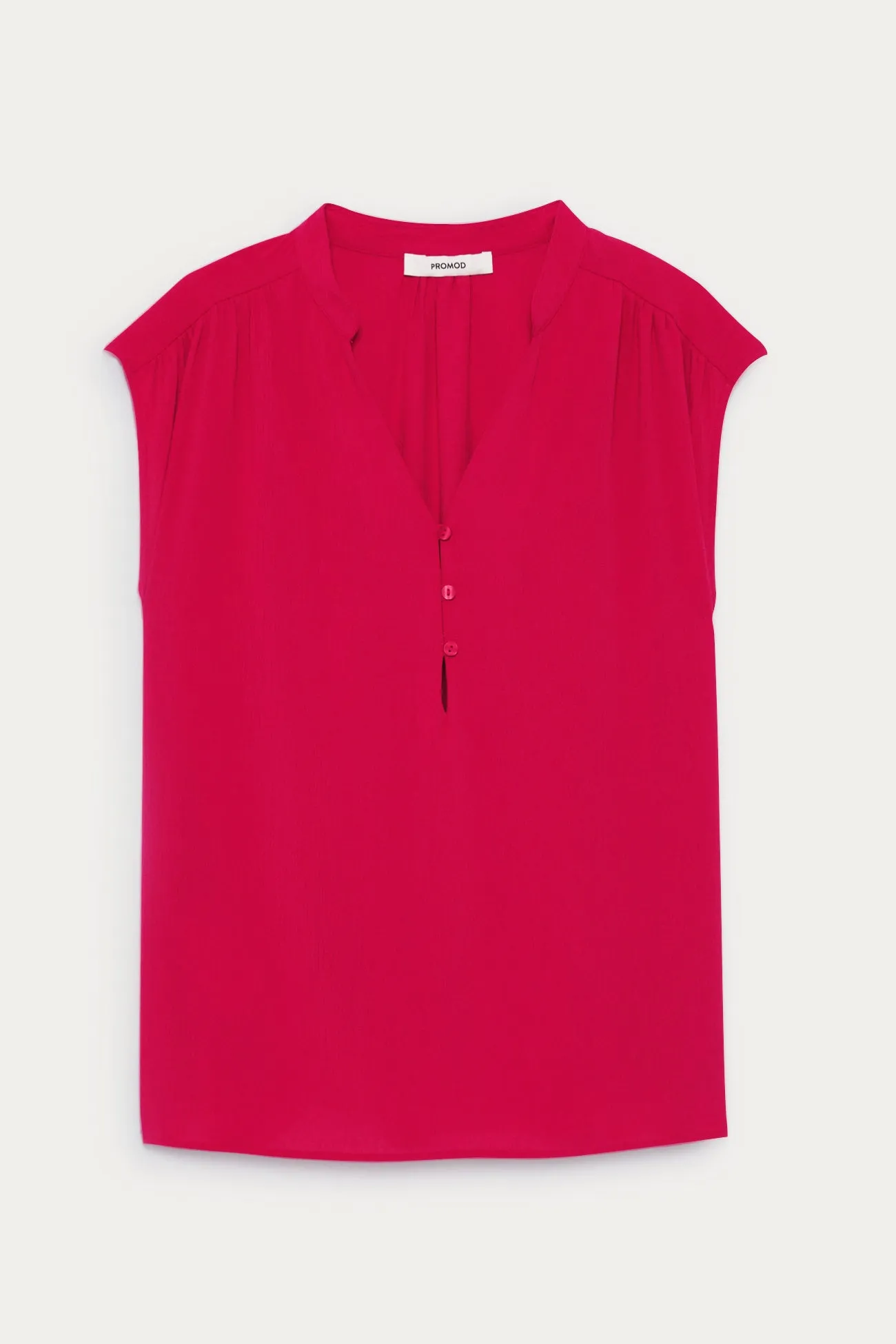 Blouse sans manches Femme - Framboise