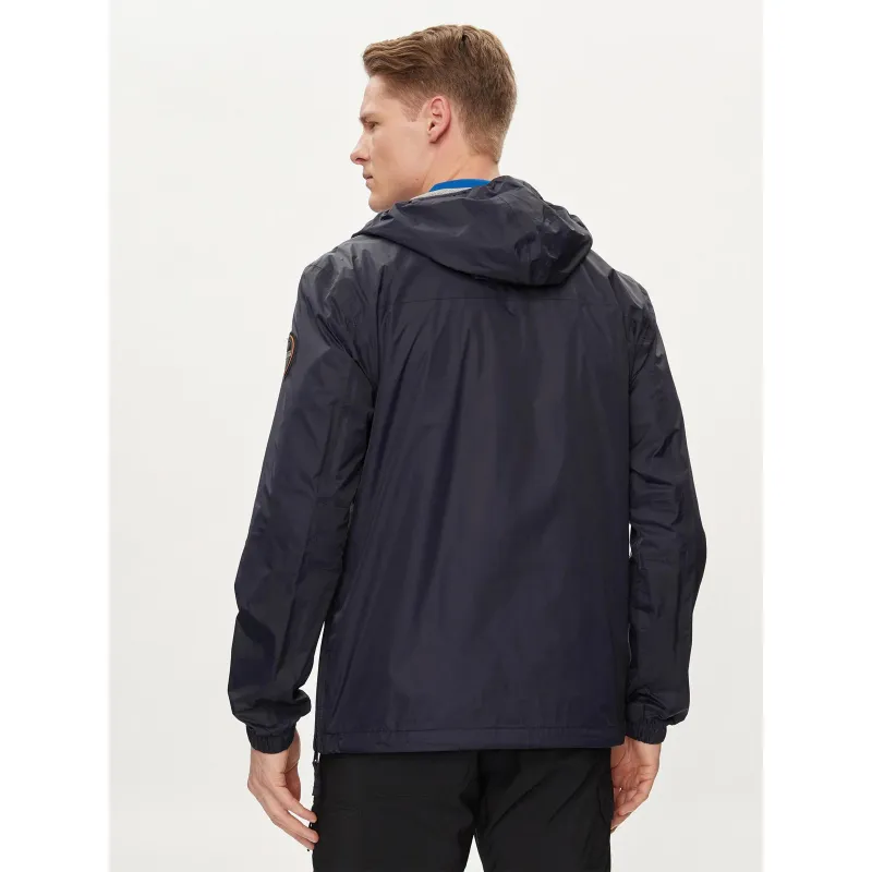 Blouson anorak rainforest bleu marine homme - Napapijri | wimod