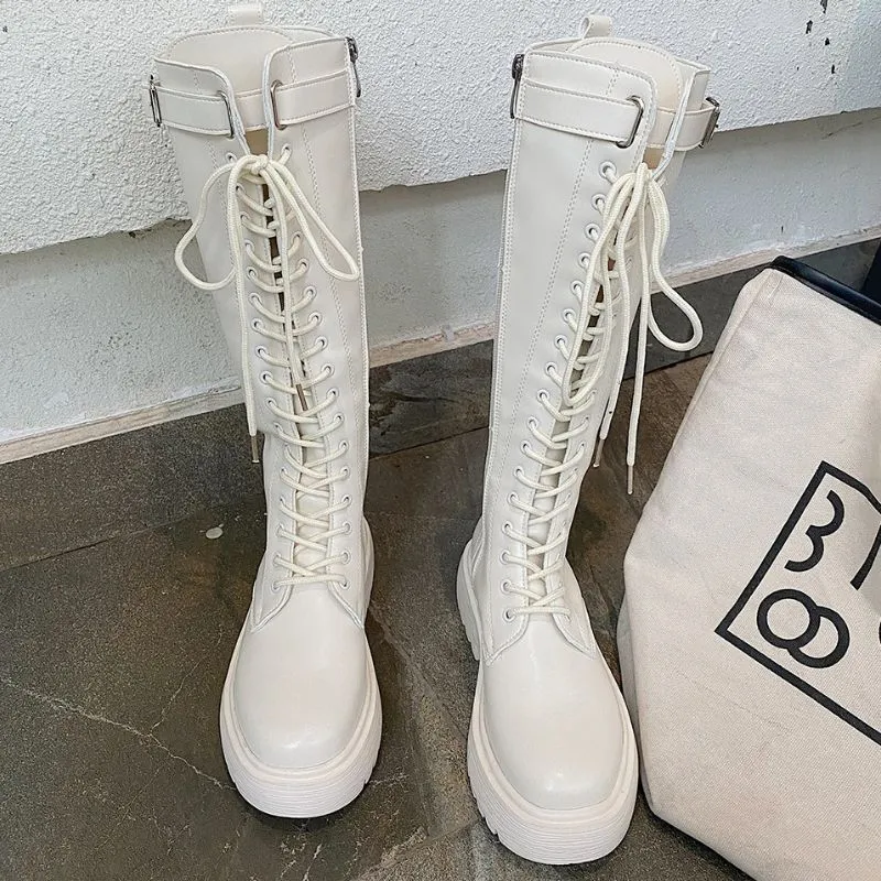 Bottes Blanches pour Femme