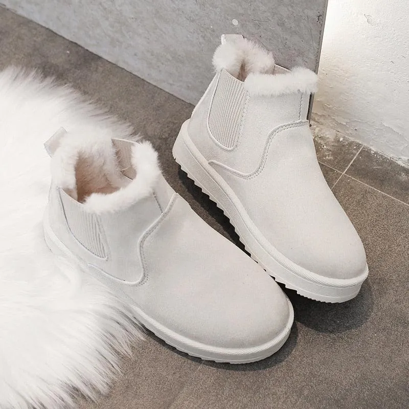 Bottes de neige avec doublure Polaire