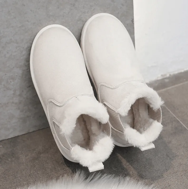 Bottes de neige avec doublure Polaire