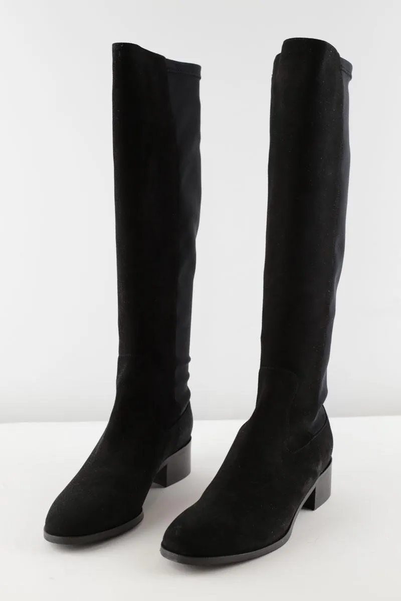 Bottes en cuir LK Bennett noir. Matière principale cuir. Taille 40.