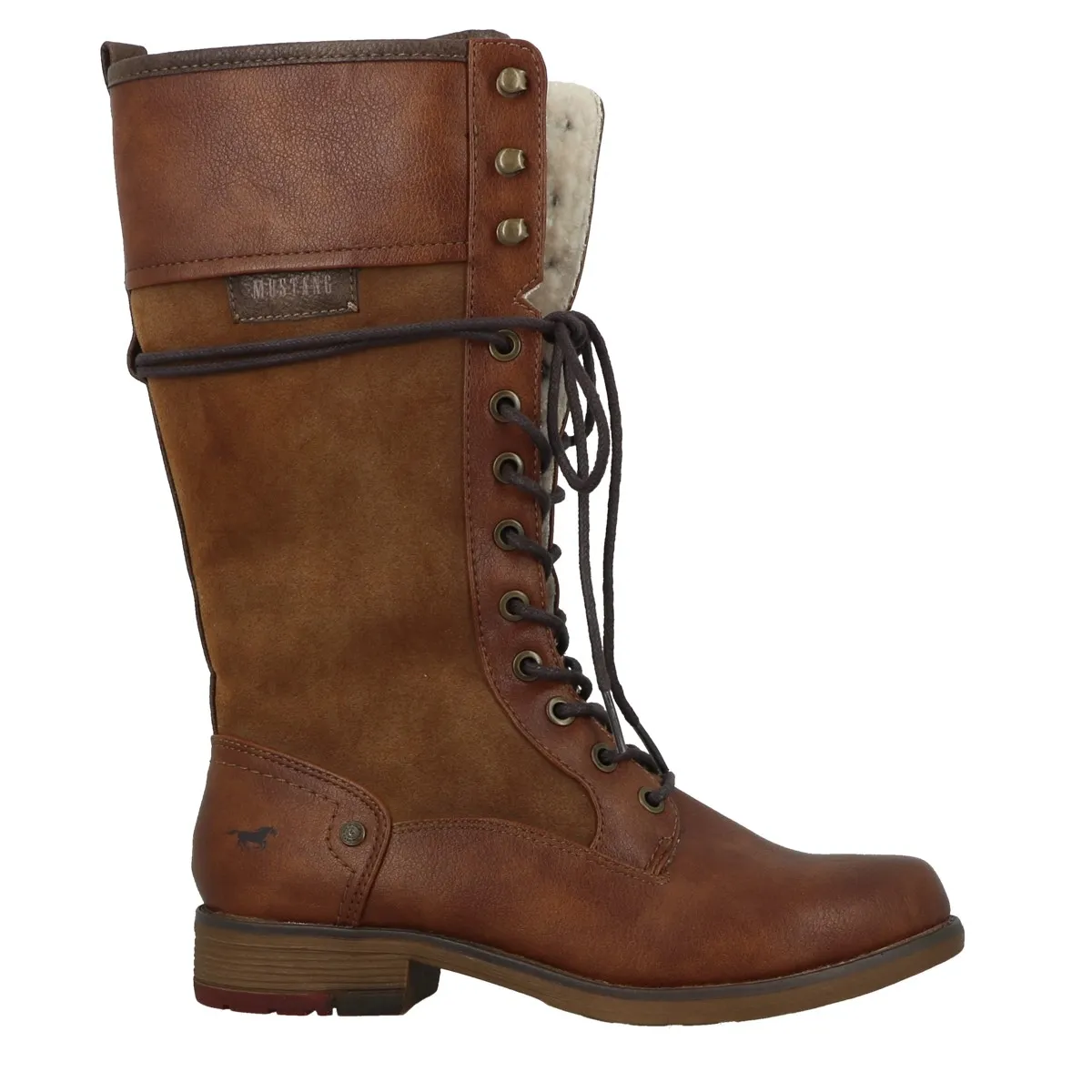 Bottes Mustang 1295606 marron