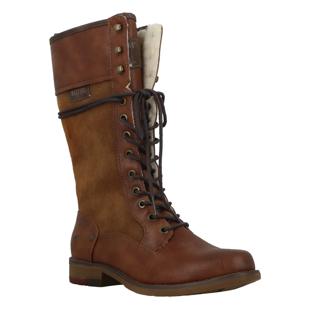 Bottes Mustang 1295606 marron