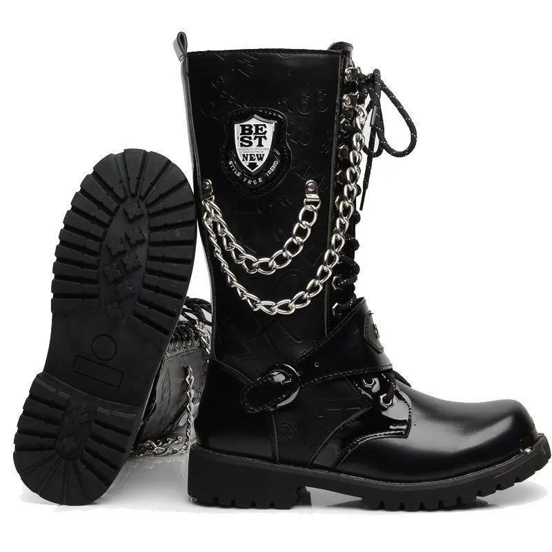 Bottes Steampunk Montantes