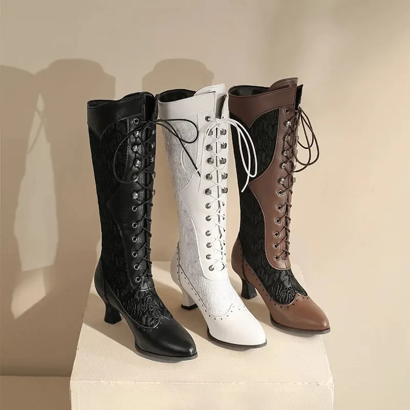 Bottes Steampunk Victoriennes