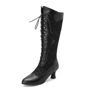 Bottes Steampunk Victoriennes