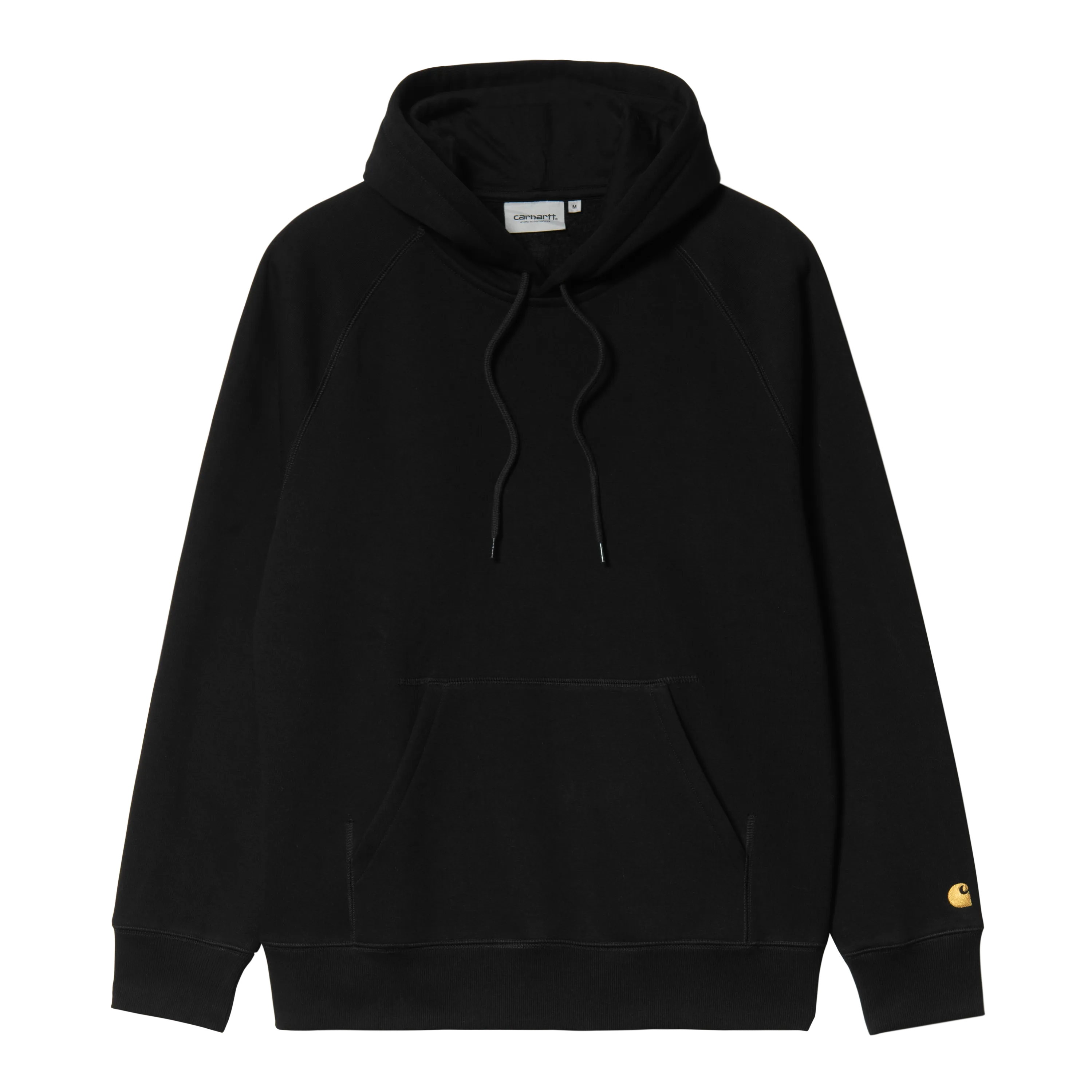 Carhartt WIP Chase hoodie black gold