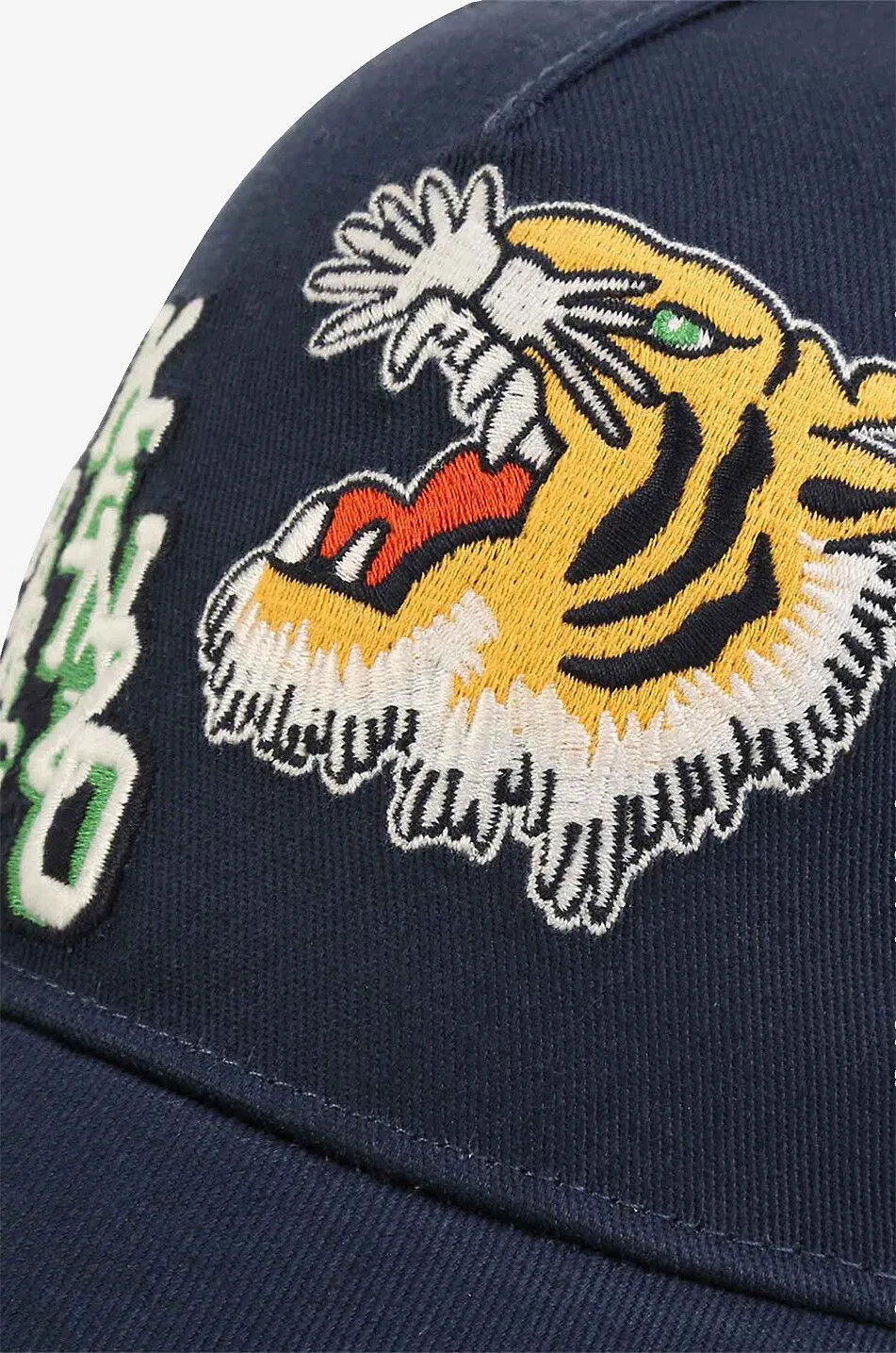 Casquette en coton fille Kenzo Club Varsity Tiger