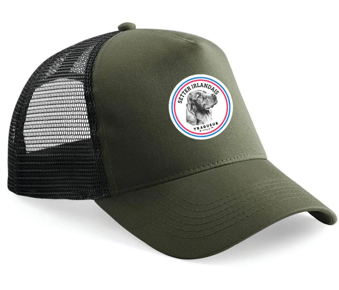 Casquette respirante avec écusson – Setter Irlandais