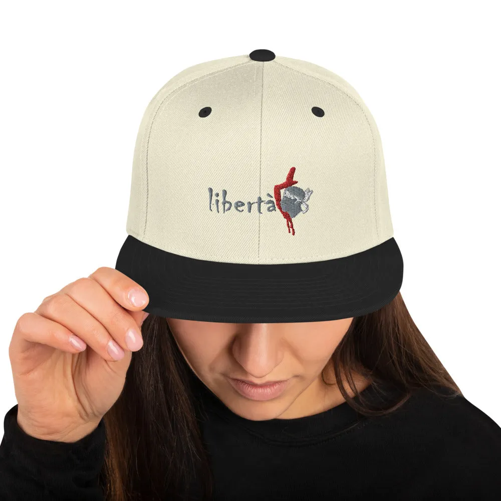 Casquette Snapback Libertà