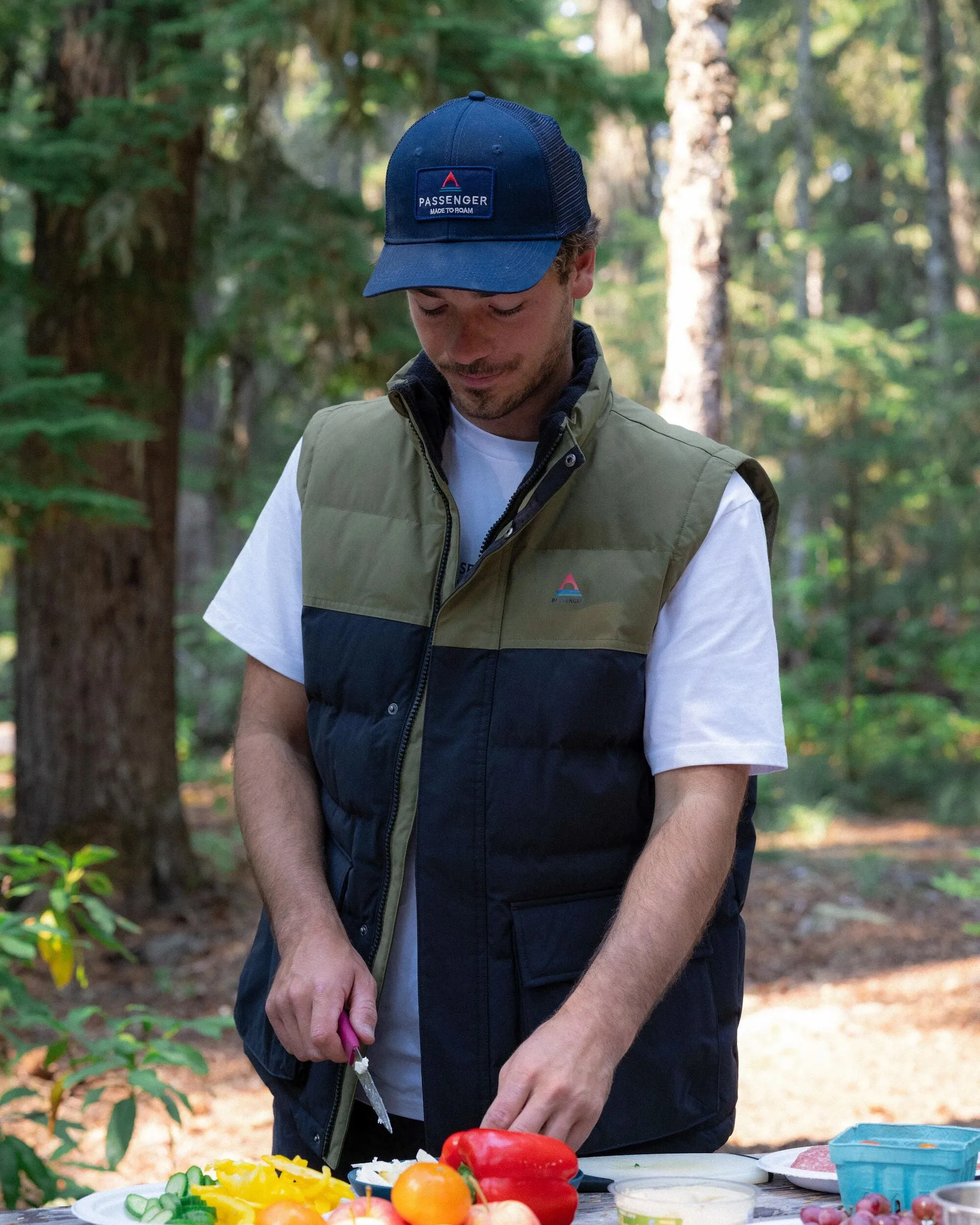 Casquette Trucker en Coton Recyclé - Rich Navy