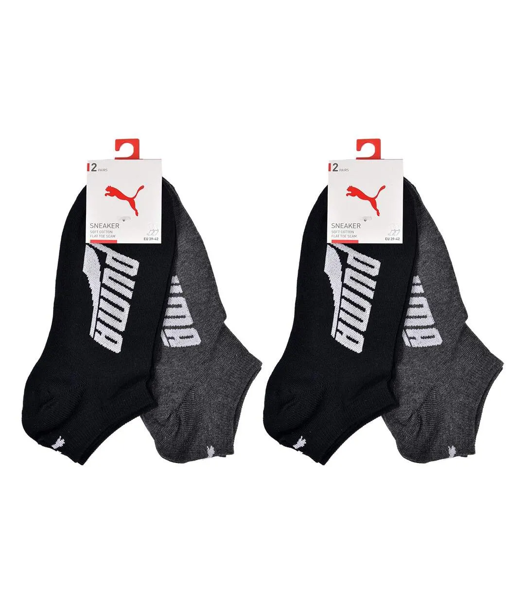 Chaussettes homme SPORT Socquettes SNEAKER Tige Courte SNEAKER LIFESTYLE 001 Pack de 4 Paires