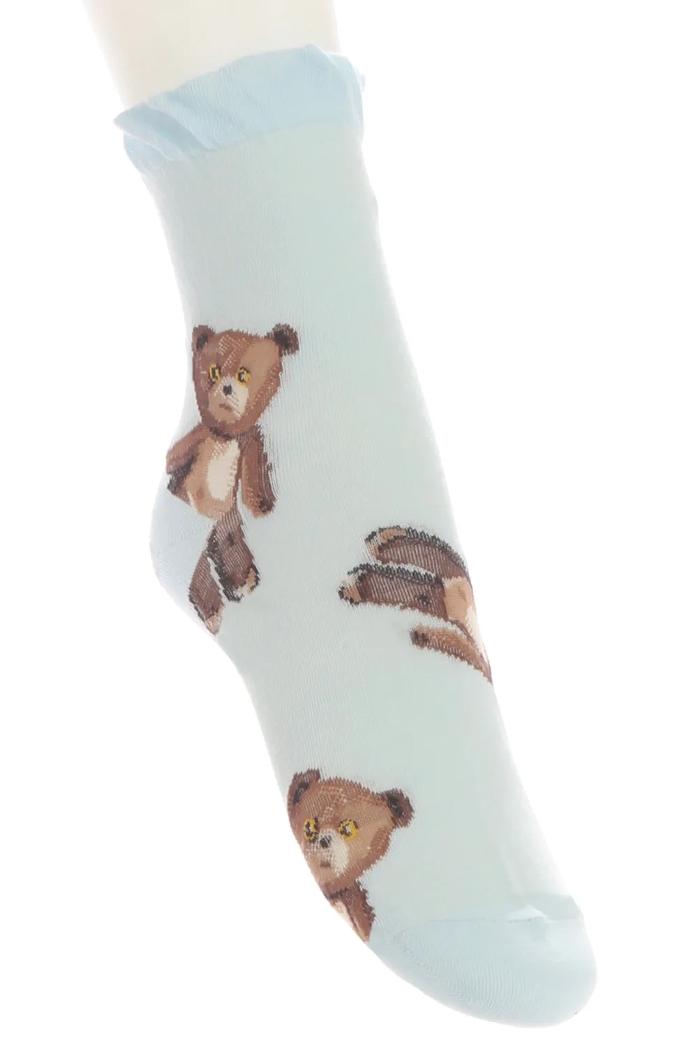 Chaussettes imprimées nounours