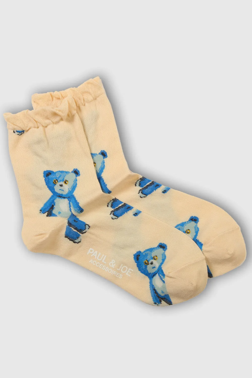 Chaussettes imprimées nounours