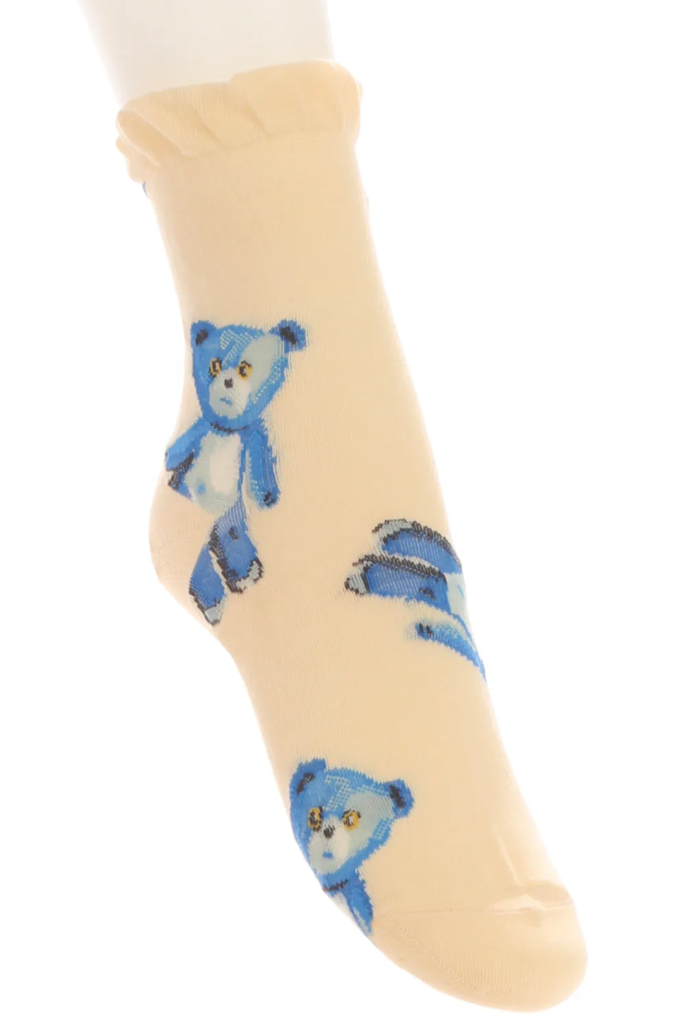 Chaussettes imprimées nounours