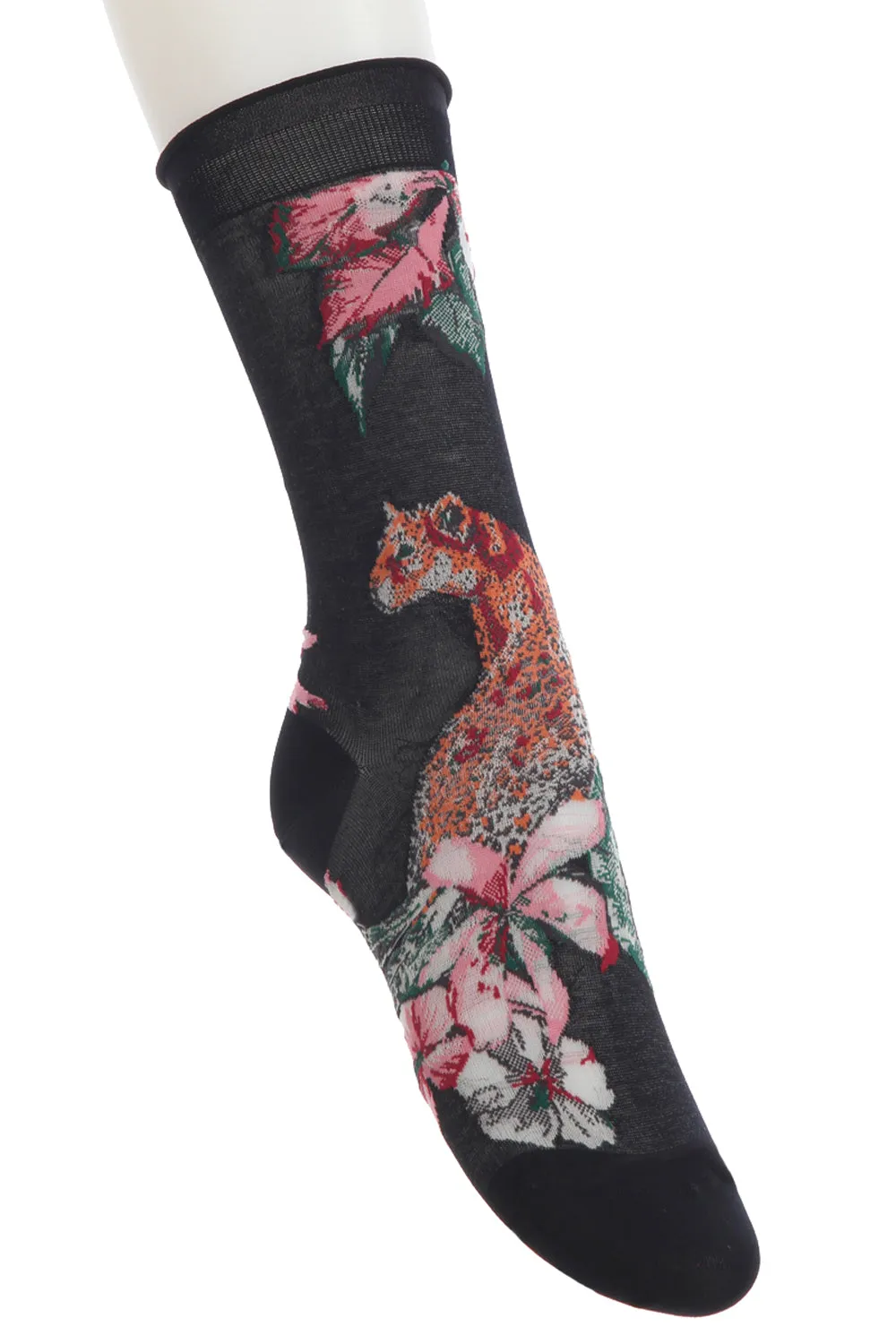 Chaussettes - Motif fleuri