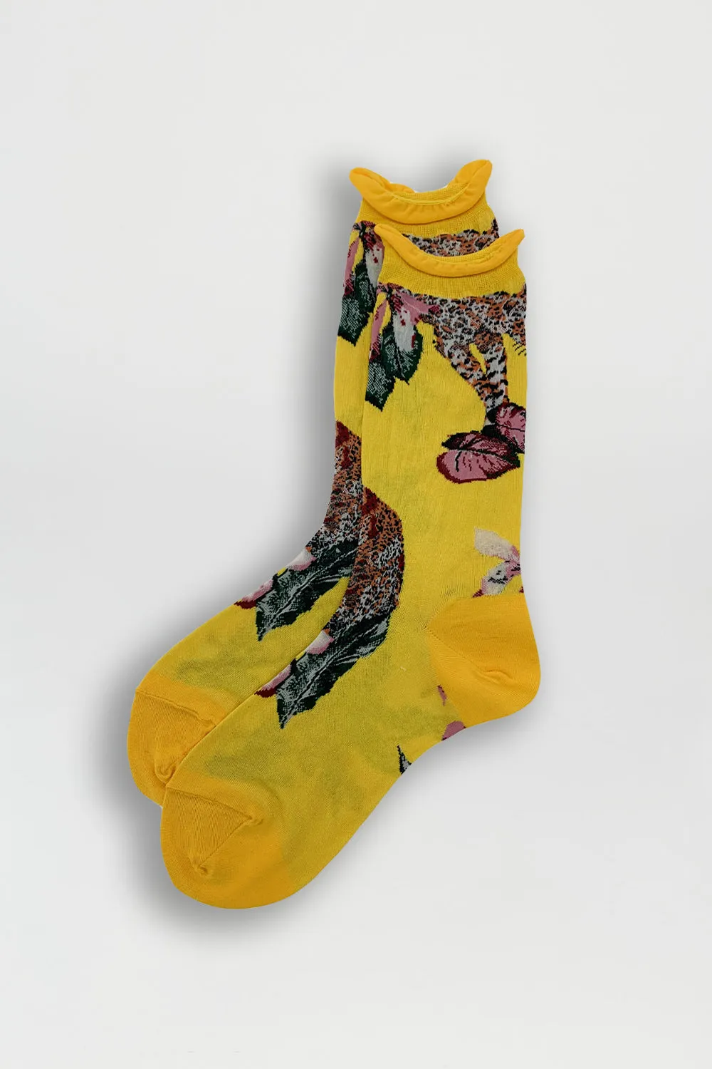 Chaussettes - Motif fleuri