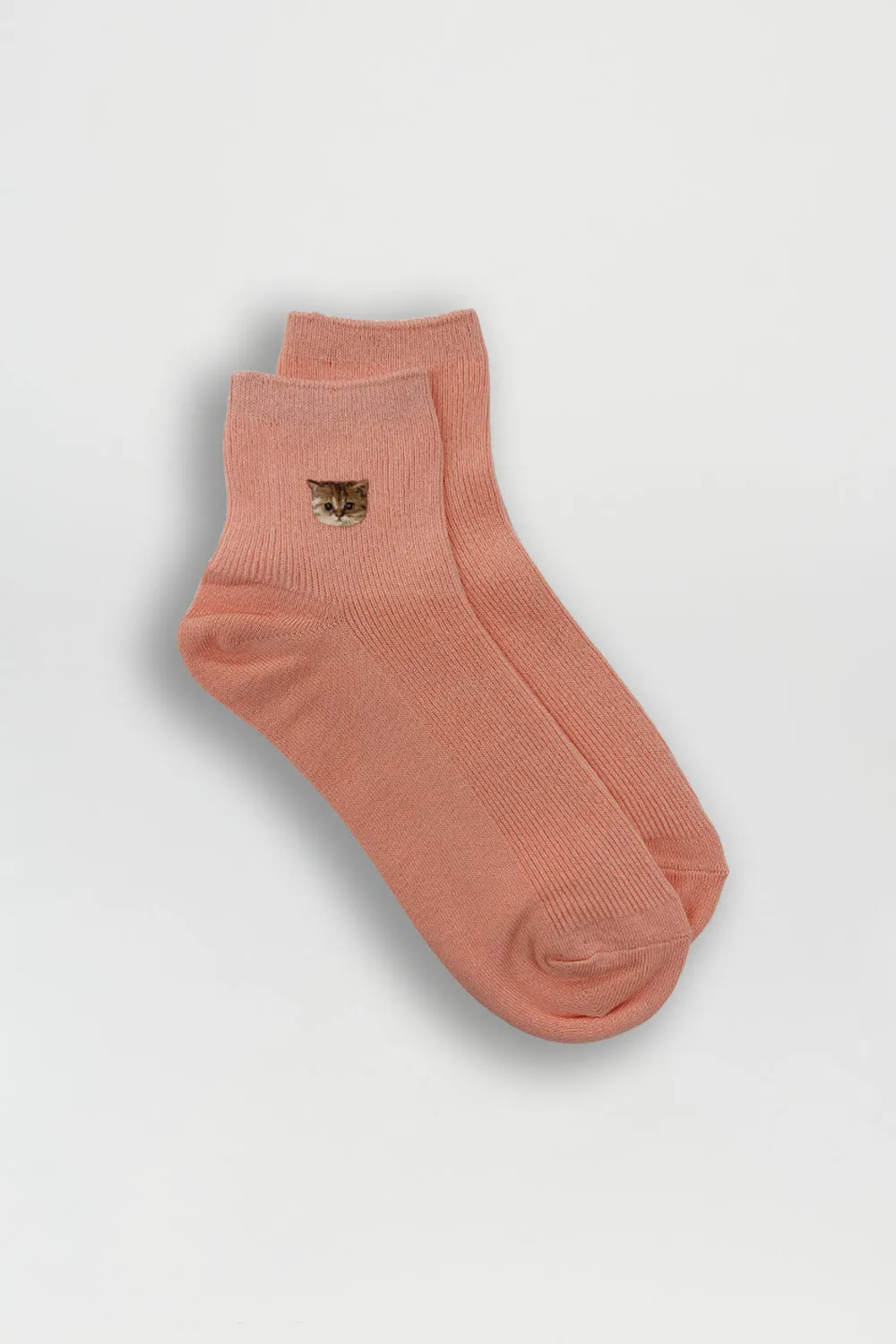 Chaussettes - Motif tête de chat