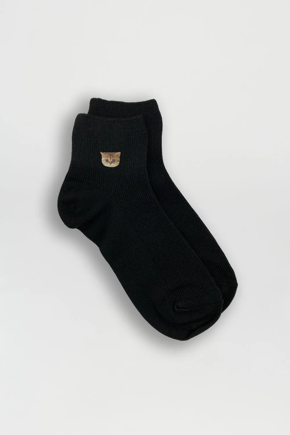 Chaussettes - Motif tête de chat