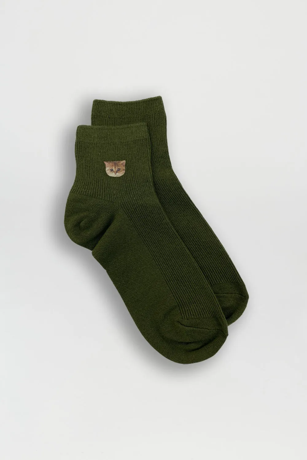 Chaussettes - Motif tête de chat