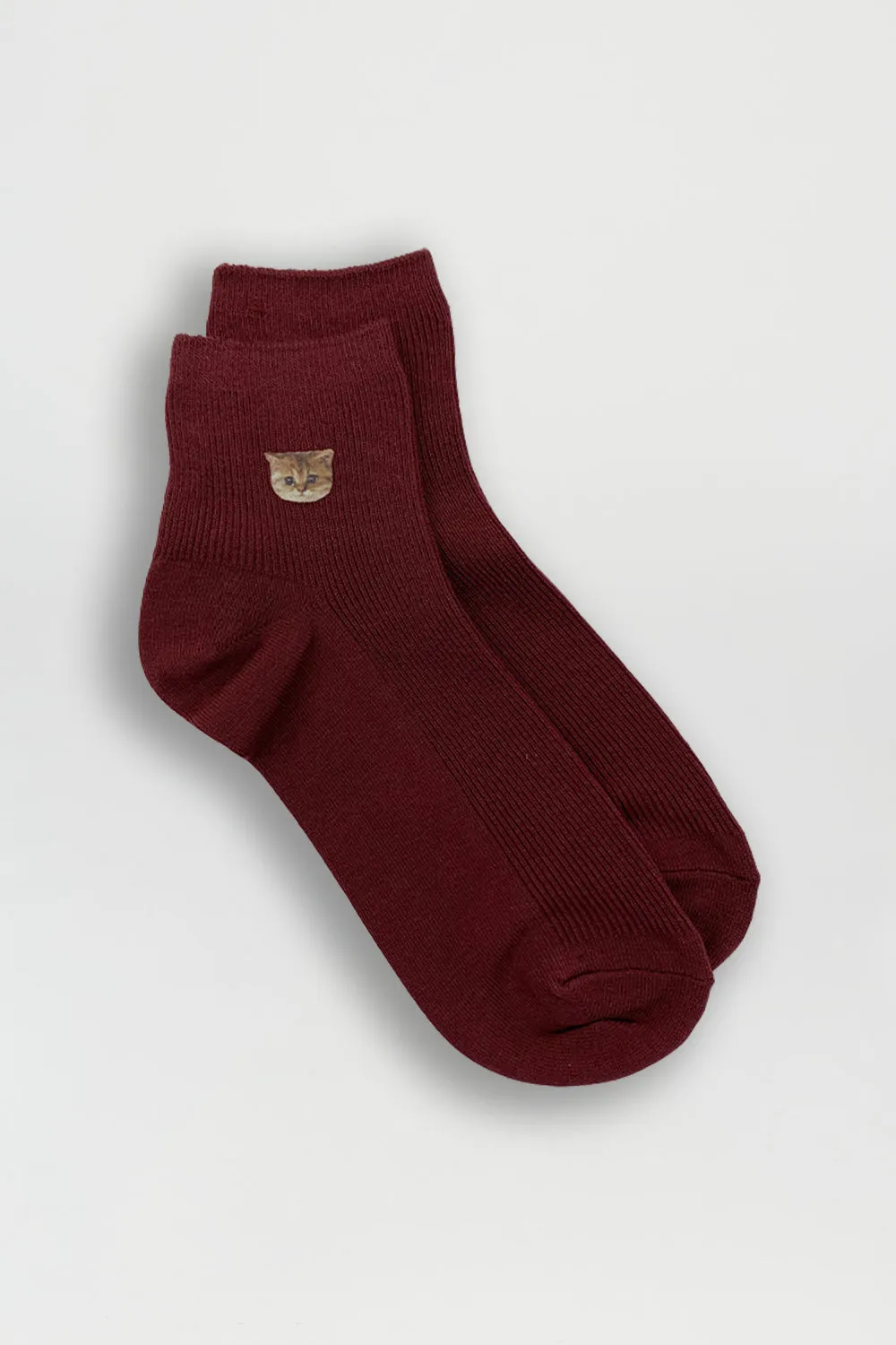 Chaussettes - Motif tête de chat