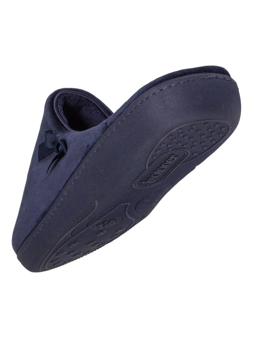 Chaussons mules Femme Marine - Bleu marine