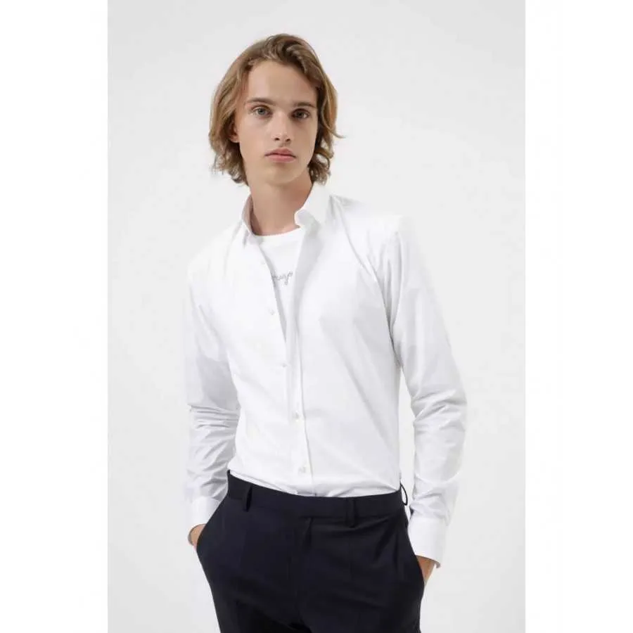 Chemise blanche "Elisha02" - Hugo pour hommes à Toulouse