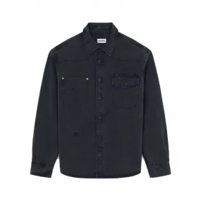 Chemise casual en denim Noir - Kenzo pour Homme à Toulouse