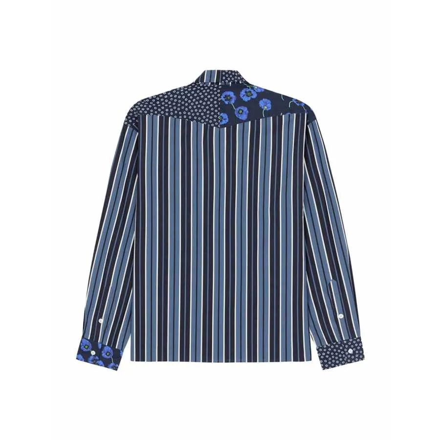 Chemise Imprimée Bleue - Kenzo pour hommes à Toulouse