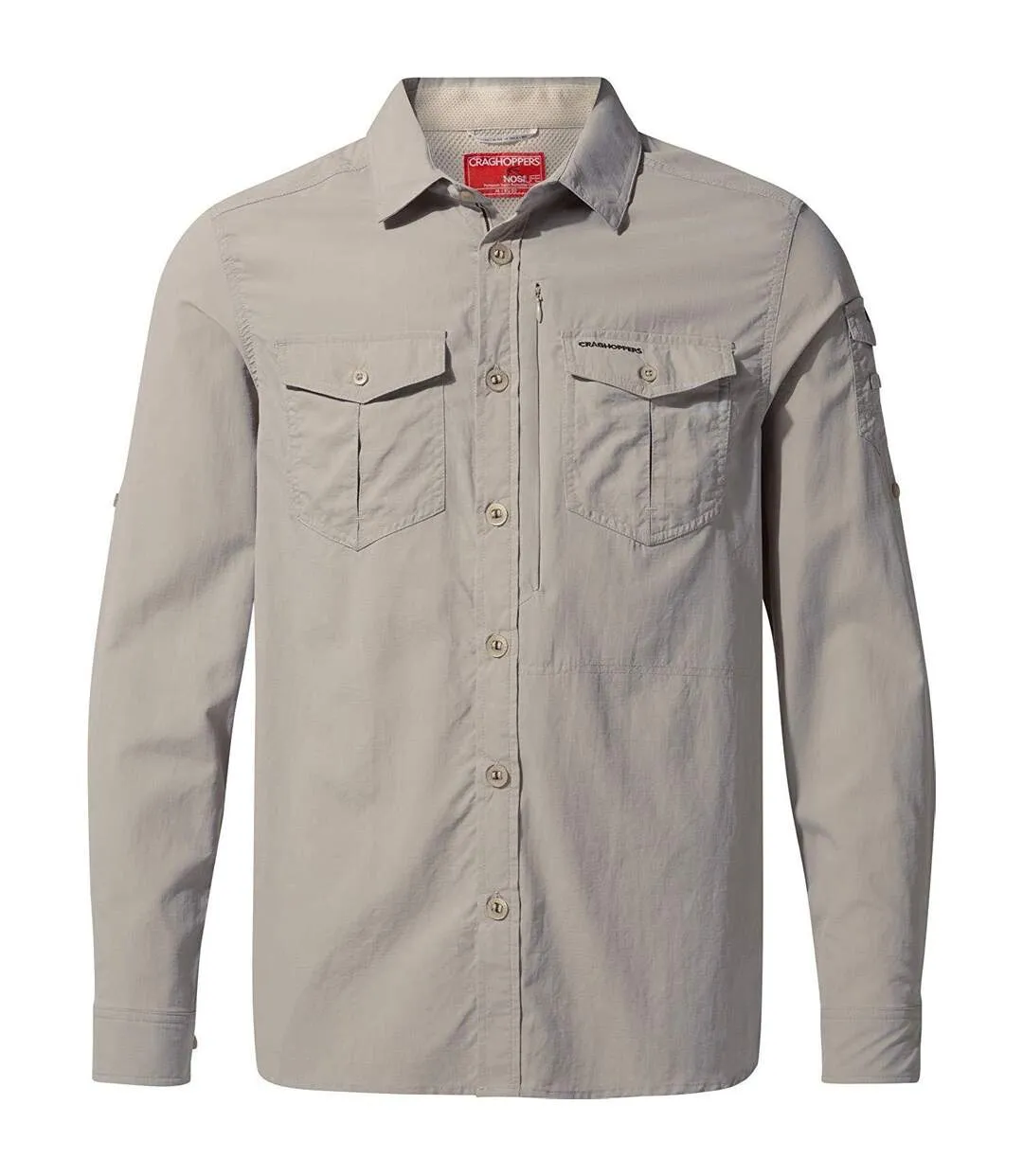 Chemise manches longues adventure homme beige clair Craghoppers