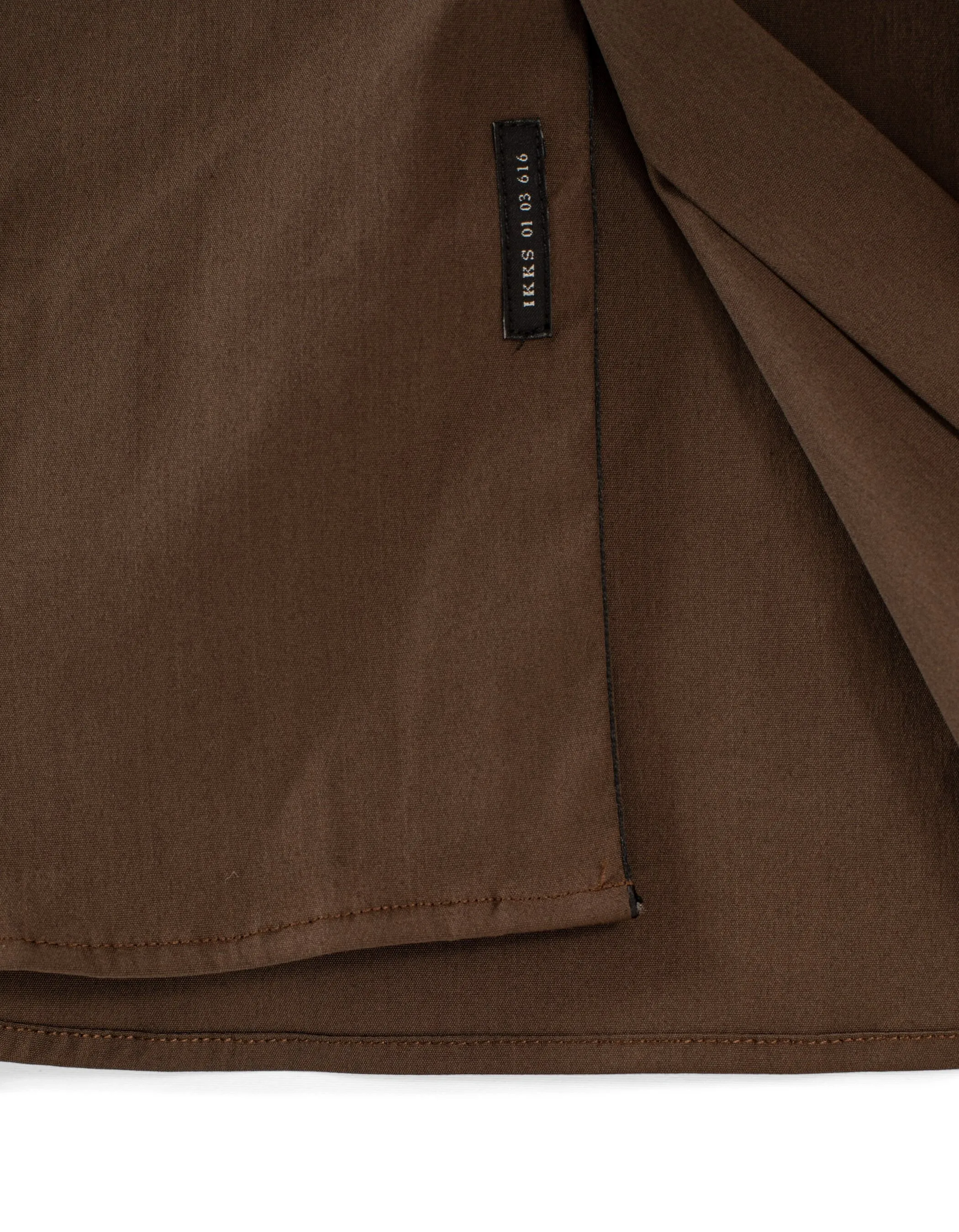 Chemise SLIM STRETCH marron glacé Homme