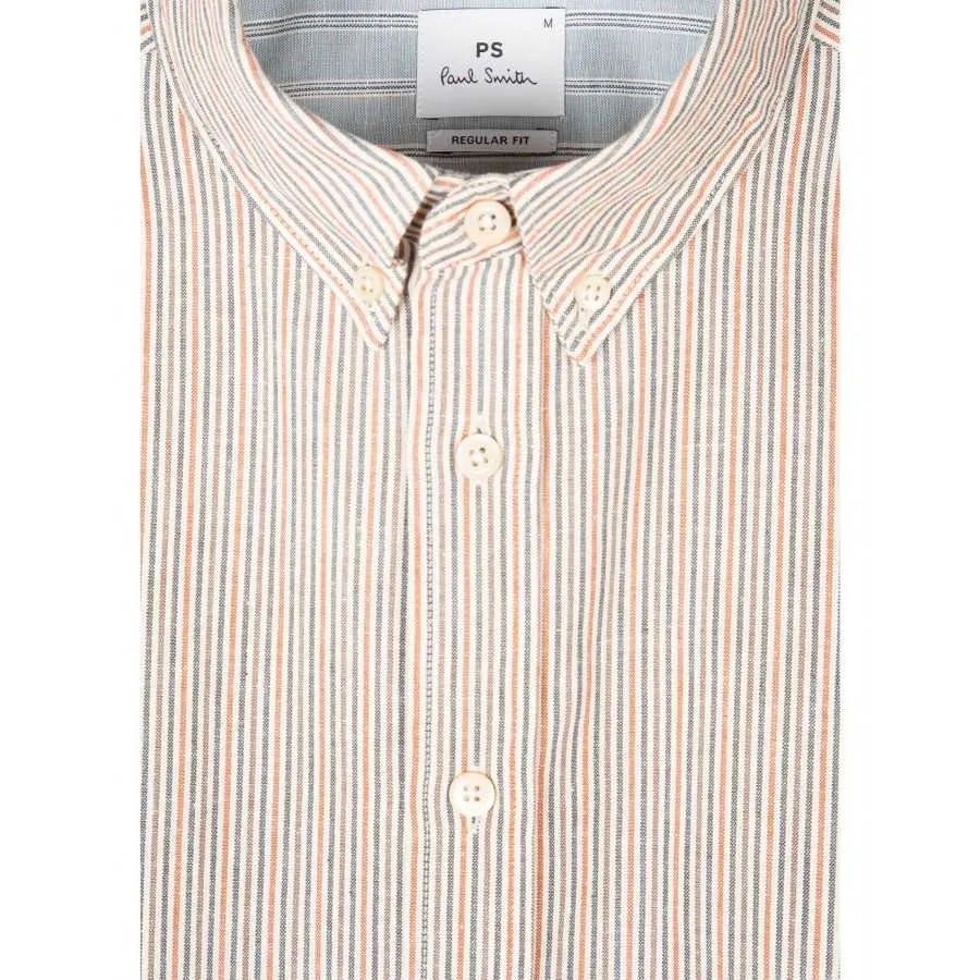 Chemise à rayures oranges - Ps by Paul Smith pour hommes à Toulouse