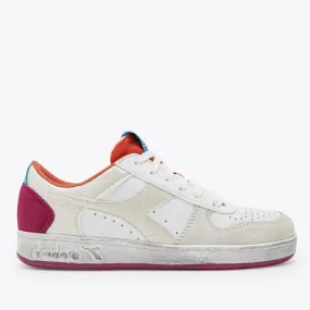 Diadora - Sneakers - Magic Basket Low Croco White