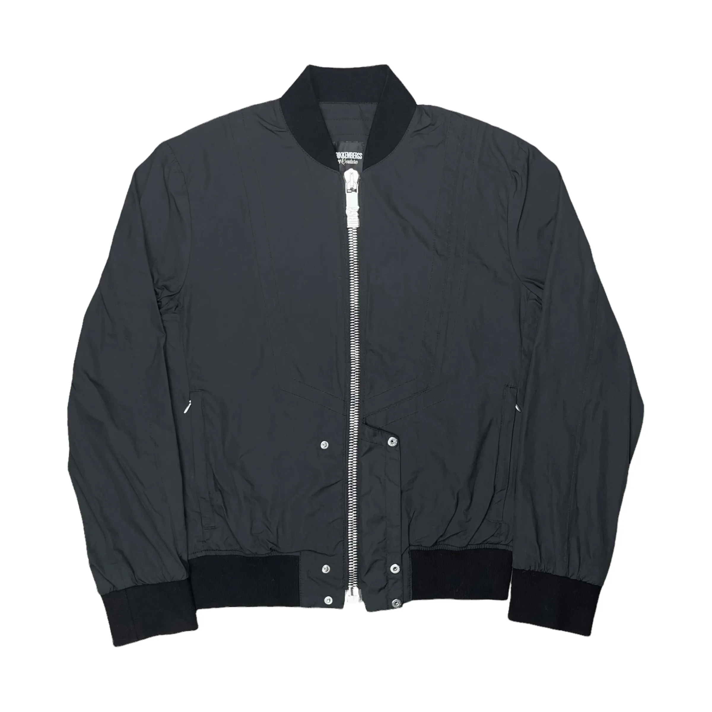 Dirk Bikkembergs Sport Couture Oversized Zip Bomber Jacket