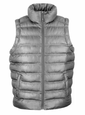 Doudoune anorak sans manches bodywarmer HOMME - R193M - gris 