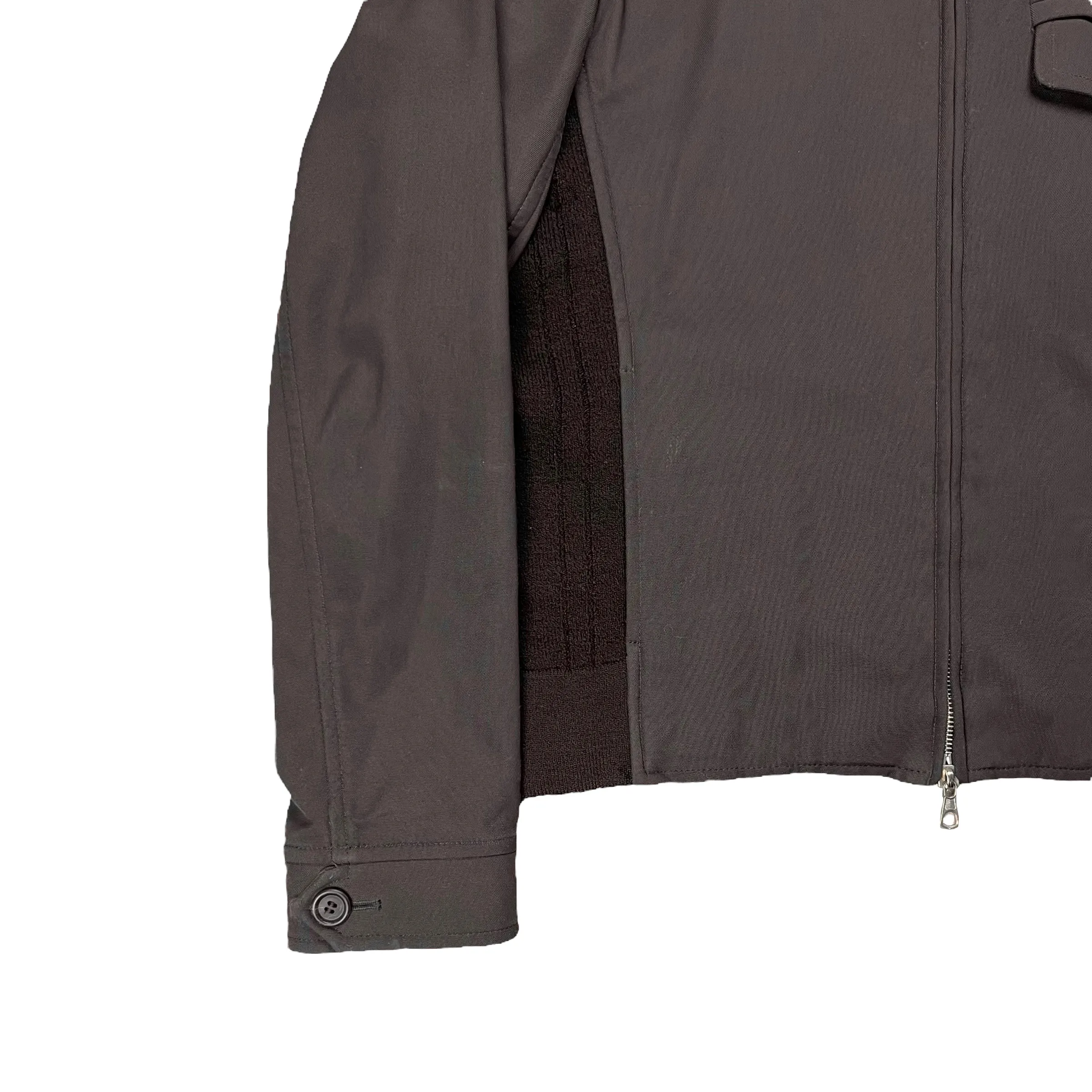 Dries Van Noten Brown Work Jacket