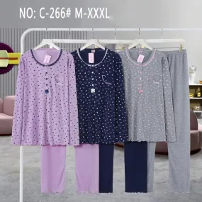 Ensemble Pyjama femme couleurs/tailles mélangées (x15)