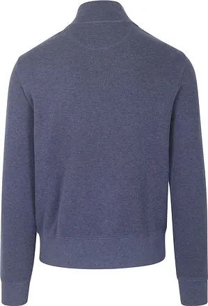 Gant Pull Demi-Zip Sacker Bleu Melanger 2068028-902 commande