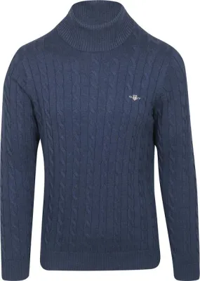 Gant Pullover Col Roulé Cable Marine 8050607-902 commander 