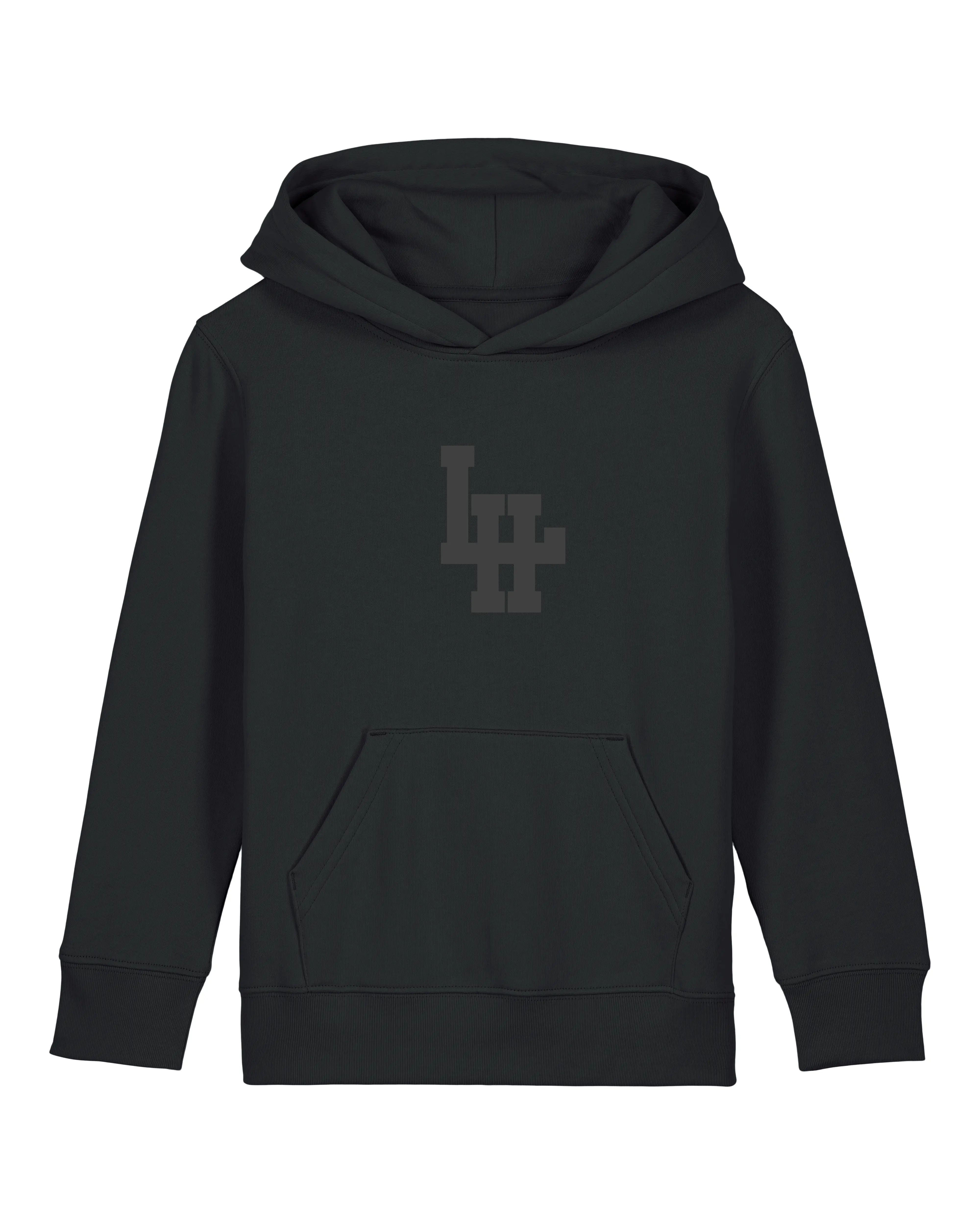 Hoodie Bio LH Kid Noir (Carbone)